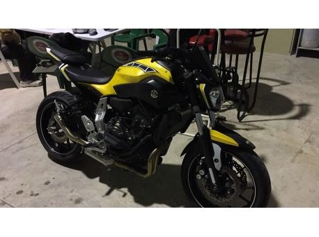 Pegatinas motocicleta Yamaha Mt 07 carenado guardabarros colín…